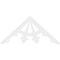 Ekena Millwork Pitch Riley Architectural Grade PVC Gable Pediment, 72"W x 33"H x 1"P (11/12) GPP072X033X100RIL - alternate 3